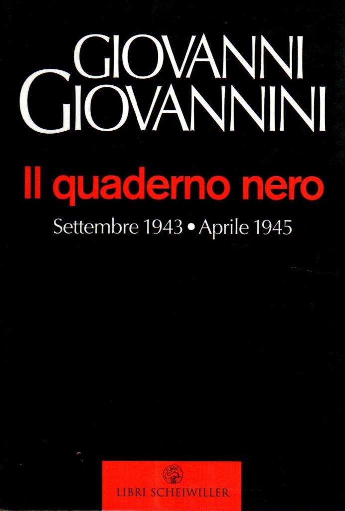 Giovannini GiovanniIl quaderno nero